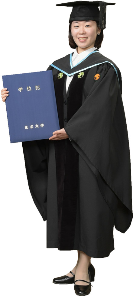 東京大学 アカデミックガウン 学士 卒業式-